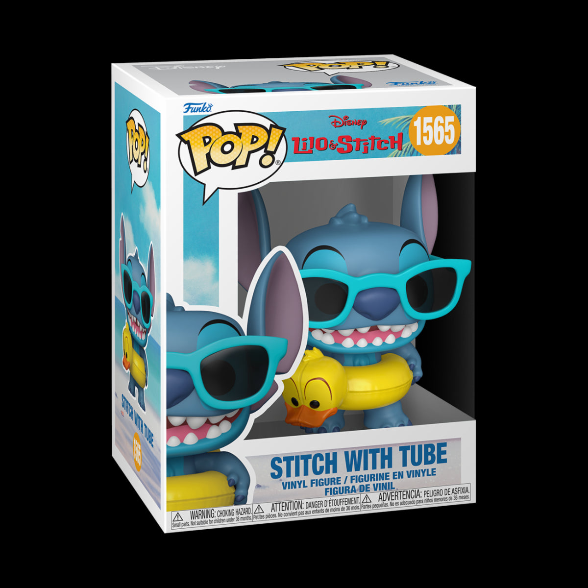 DISNEY: LILO & STITCH - POP FUNKO VINYL FIGURE 1565 TUBER STITCH 9CM