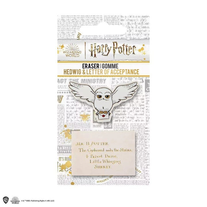 MAP5400 - HARRY POTTER - SET 2 GOMME - EDVIGE E LETTERA