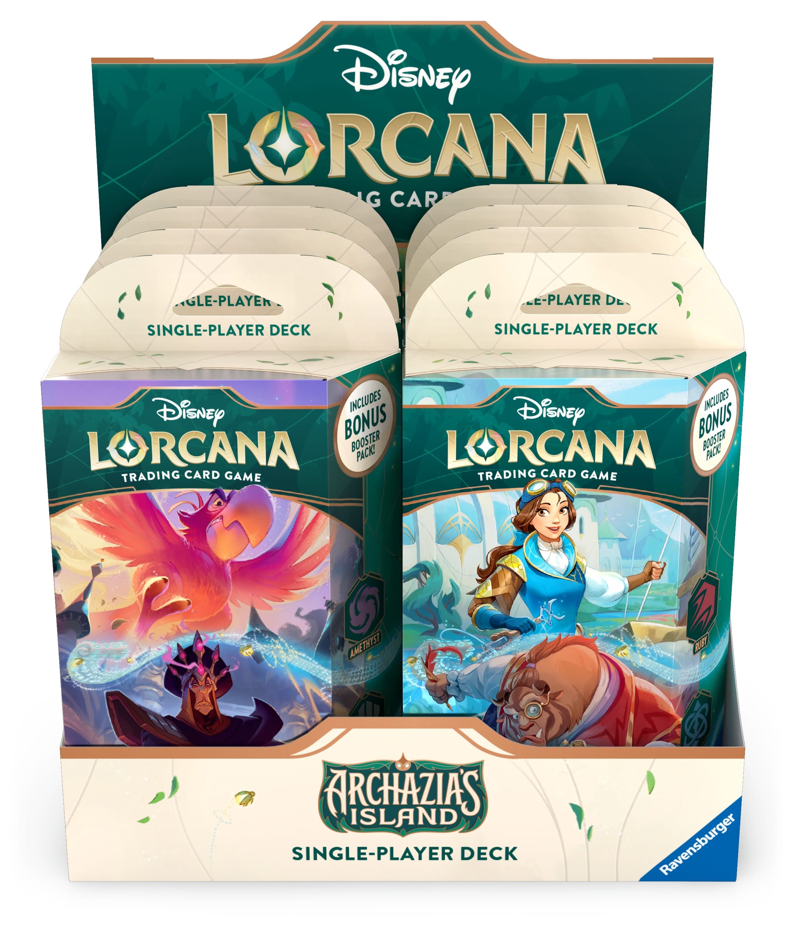 LORCANA - BOX 8 STARTER DECKS - ARCHAZIA'S ISLAND - ENG