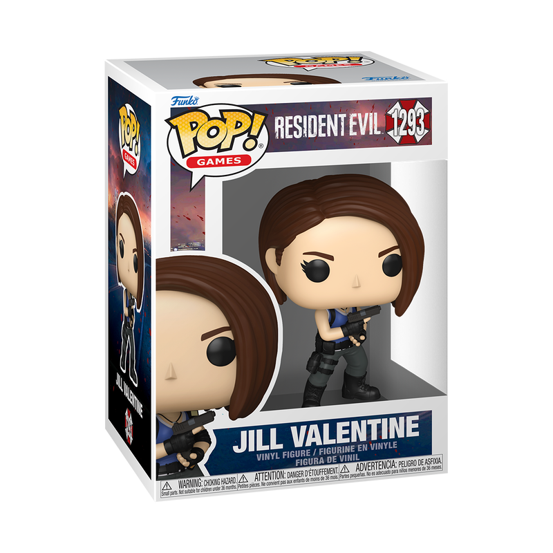 RESIDENT EVIL S2 - POP FUNKO VINYL FIGURE 1293 JILL VALENTINE 9CM