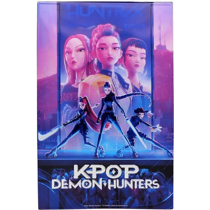 MAP6140 - TARGA IN ALLUMINIO 20X30 CM - KPOP DEMON HUNTERS