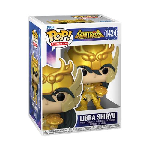 SAINT SEIYA - POP FUNKO VINYL FIGURE 1424 GOLD LYBRA SHIRYU 9CM
