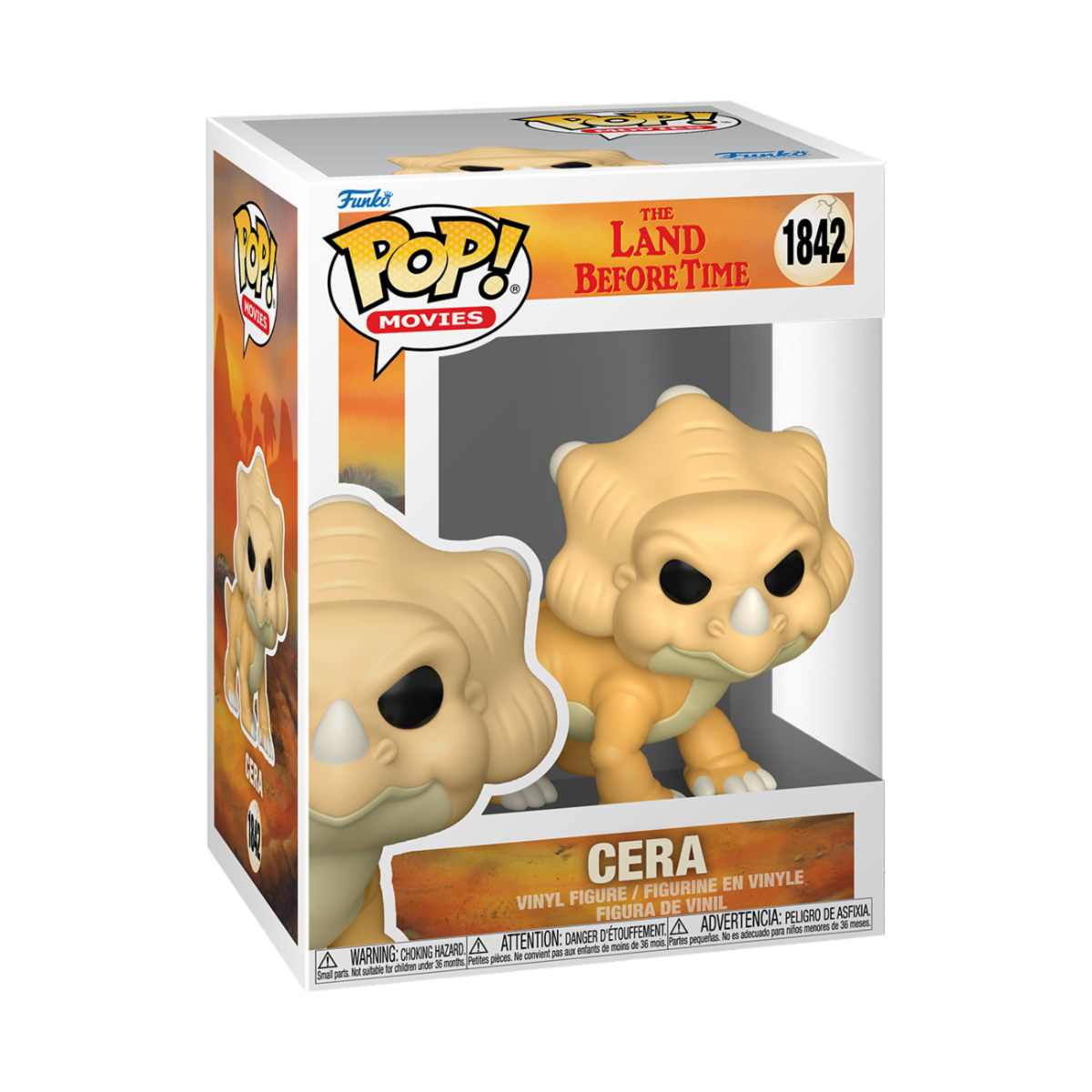 THE LAND BEFORE TIME - POP FUNKO VINYL FIGURE 1842 CERA 9CM