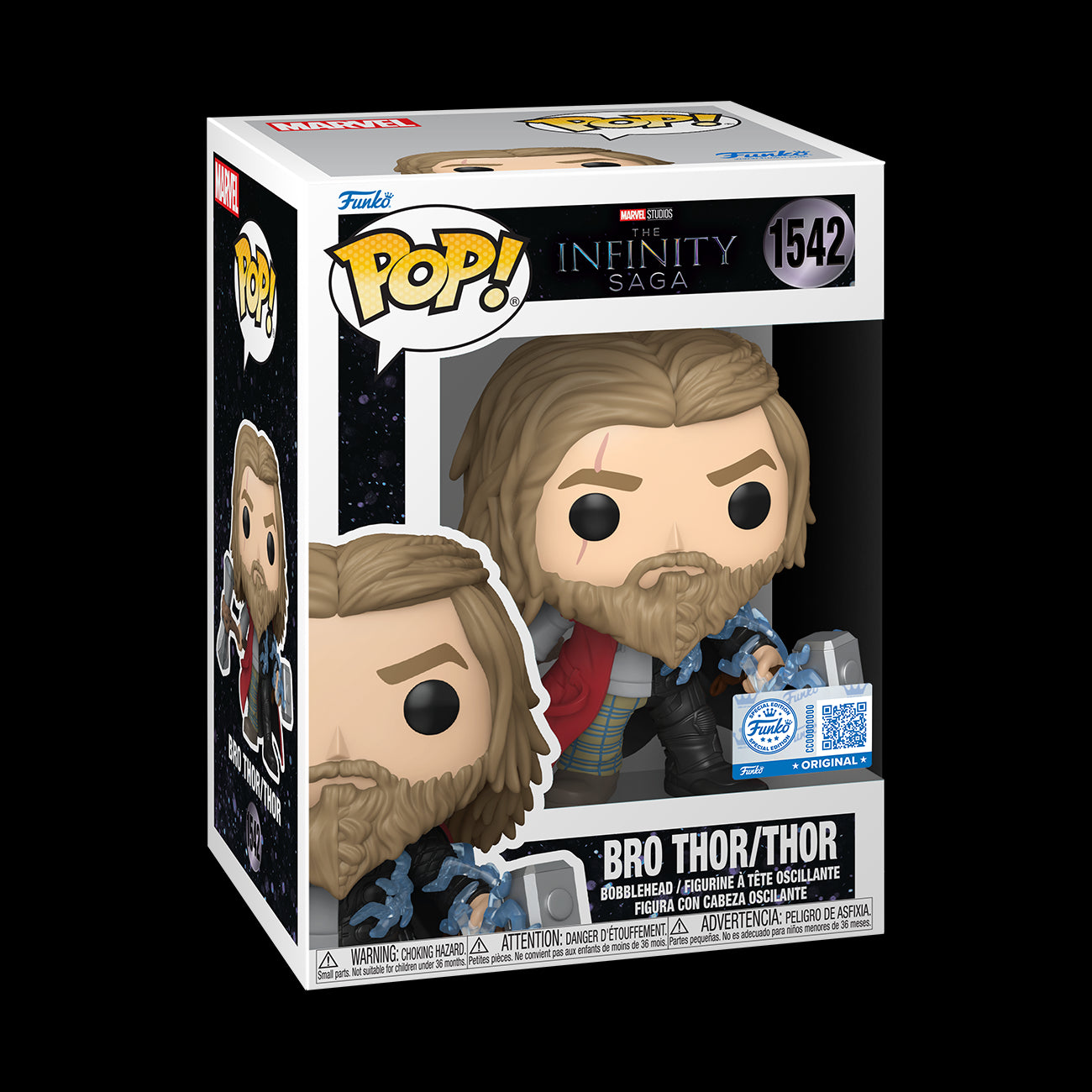 MARVEL SPLIT - POP FUNKO VINYL FIGURE - THOR/BRO THOR 9CM EXCL