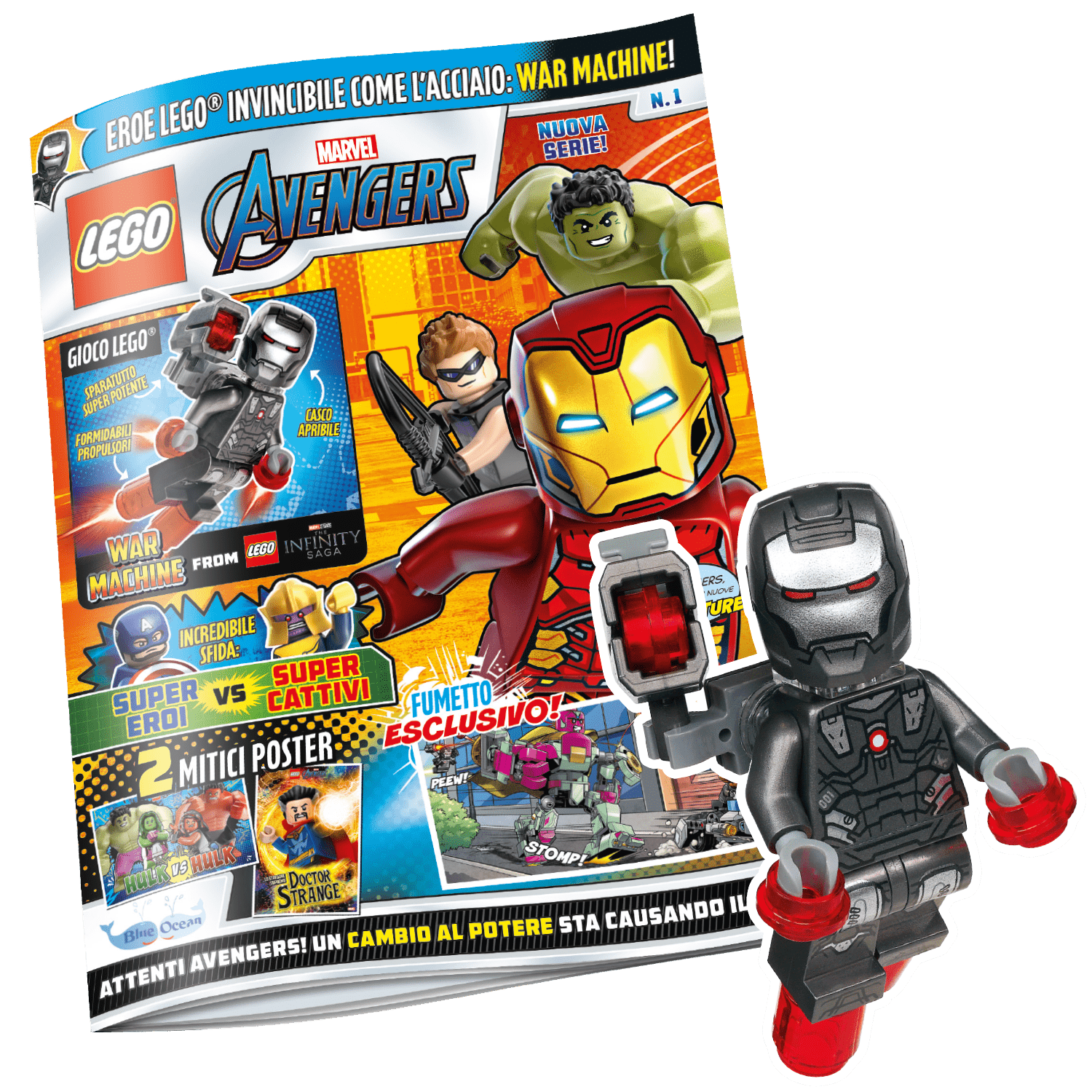 LEGO AVENGERS N.1 - WAR MACHINE