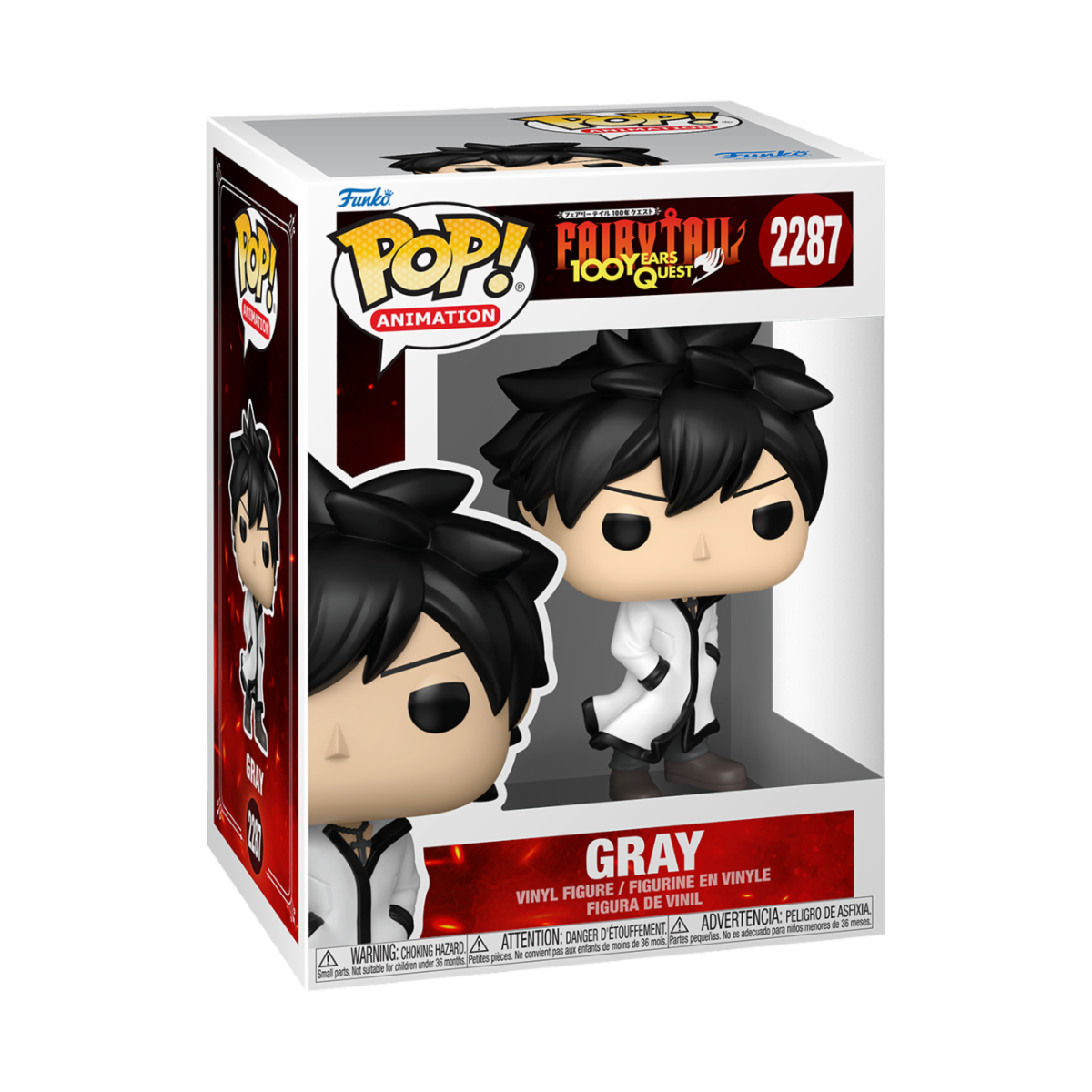 FAIRY TAIL S5 - POP FUNKO VINYL FIGURE 2287 GRAY W/CHASE (ASSORTMENT 6PZ) 9CM