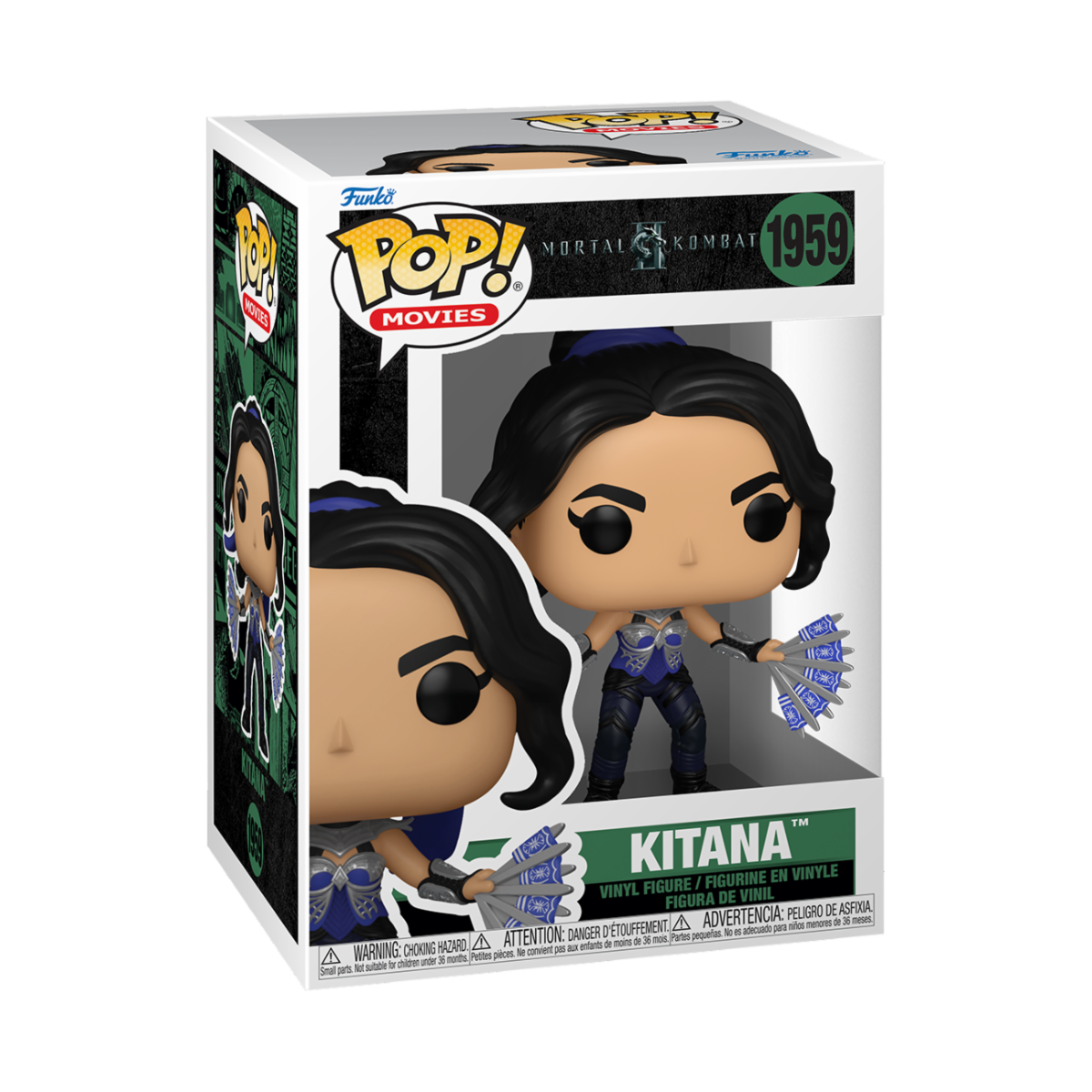 MORTAL KOMBAT (2025) - POP FUNKO VINYL FIGURE 1959 KITANA 9CM