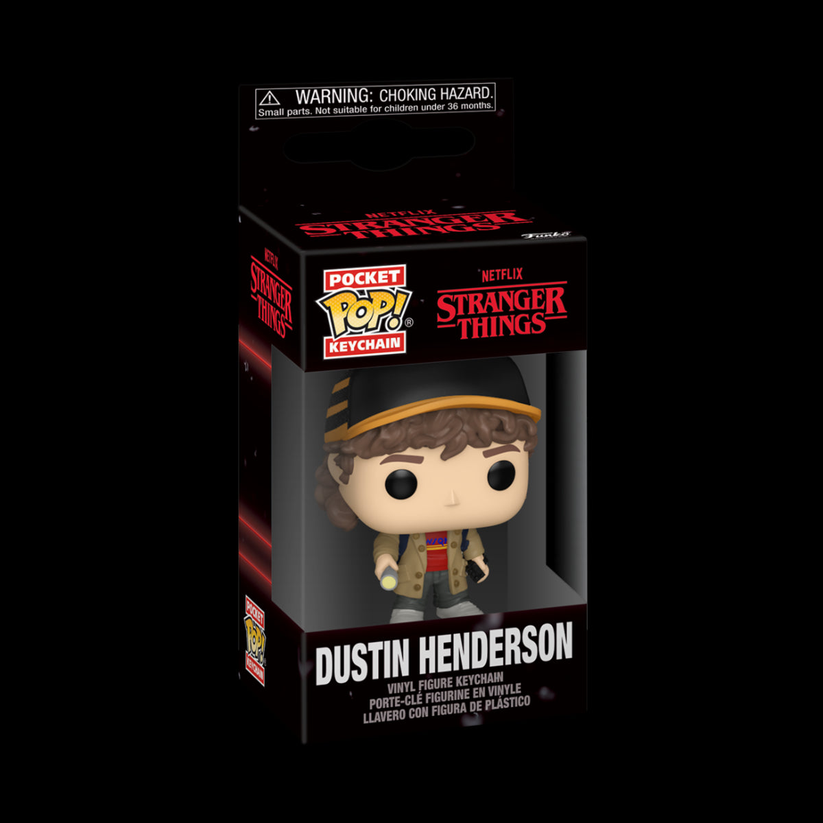 STRANGER THINGS - KEYCHAIN - DUSTIN HENDERSON 4CM
