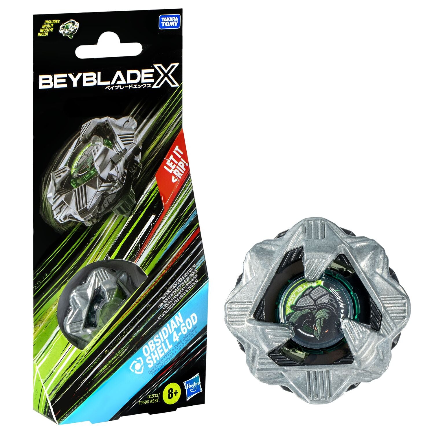 BEYBLADE-X - OBSIDIAN SHELL