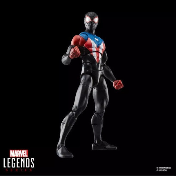 MARVEL LEGENDS - GAME-VERSE - SPIDER-MAN 2 - MILES MORALES CON TUTA BORICUA - ACTION FIGURE 15CM
