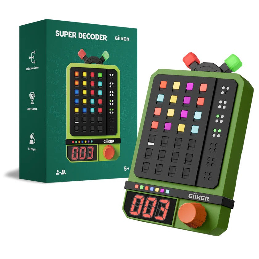 SUPER DECODER - CODE-BREAKING PUZZLE GAME