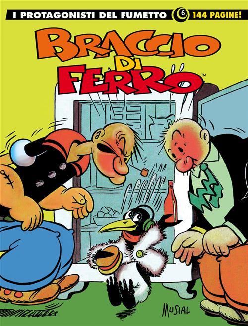I PROTAGONISTI DEL FUMETTO 6: BRACCIO DI FERRO 6