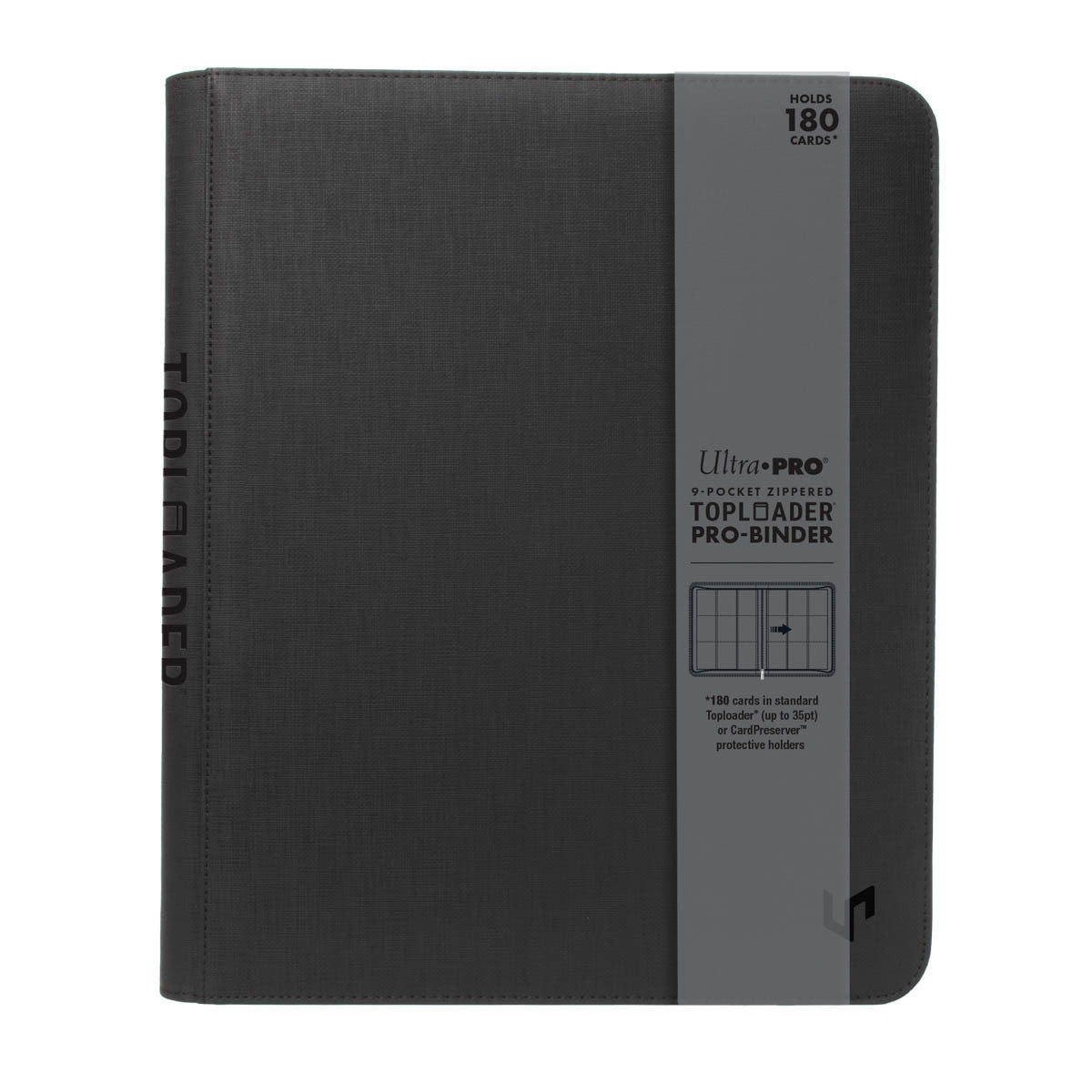 16567 - ZIPPERED 9-POCKET PREMIUM PRO-BINDER TOPLOADER
