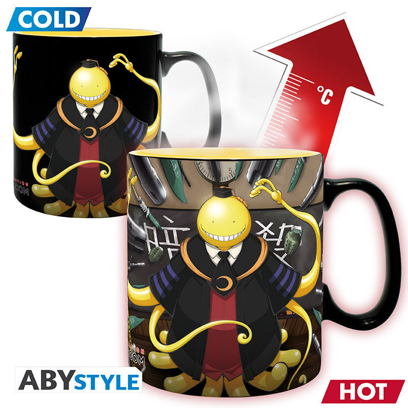 ABYMUGA524 - ASSASSINATION CLASSROOM - MUG HEAT CHANGE 460ML - KORO - CARDBOARD