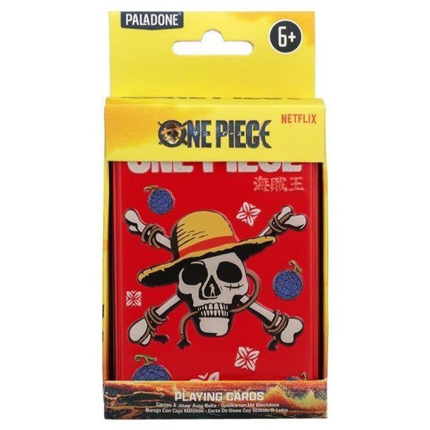 PP14380OPNF - ONE PIECE PLAYING CARDS IN TIN