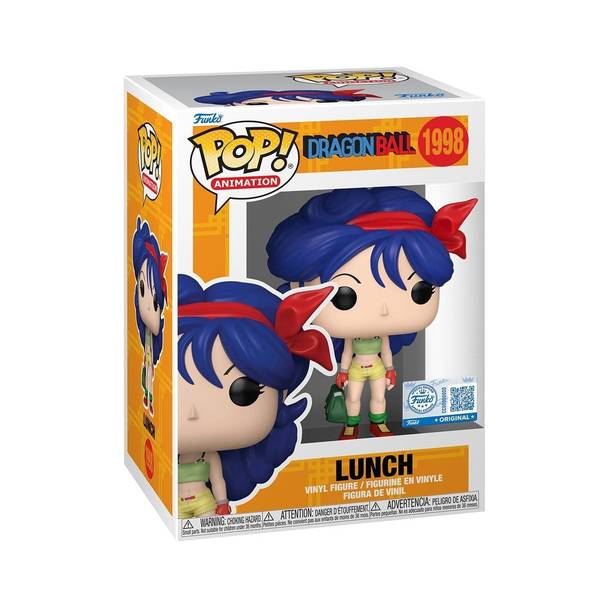 DRAGON BALL - POP FUNKO VINYL FIGURE 1998 LUNCH REGULAR 9CM