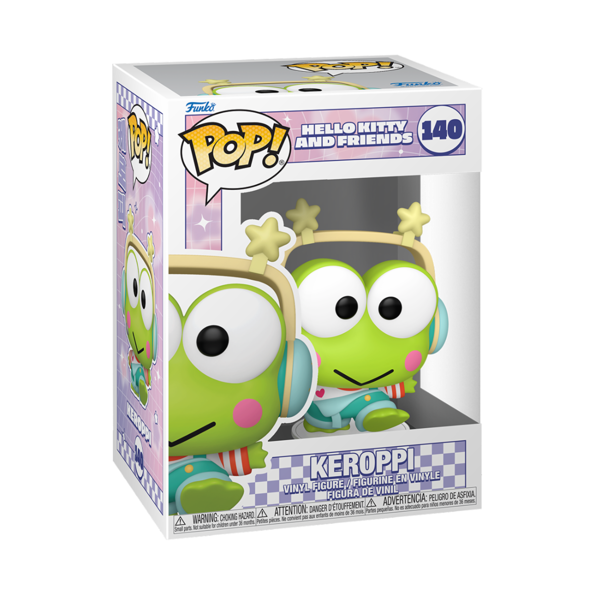 HELLO KITTY S8 - POP FUNKO VINYL FIGURE 140 KEROPPI (K-POP) 9CM