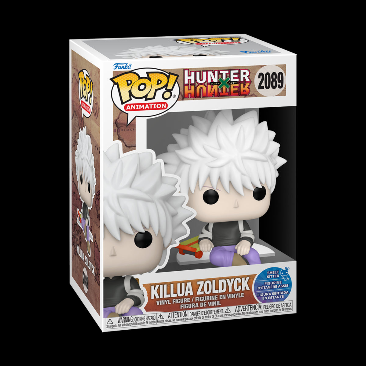HUNTER X HUNTER - POP FUNKO VINYL FIGURE 2089 KILLUA ZOLDYCK (SIT) 9CM