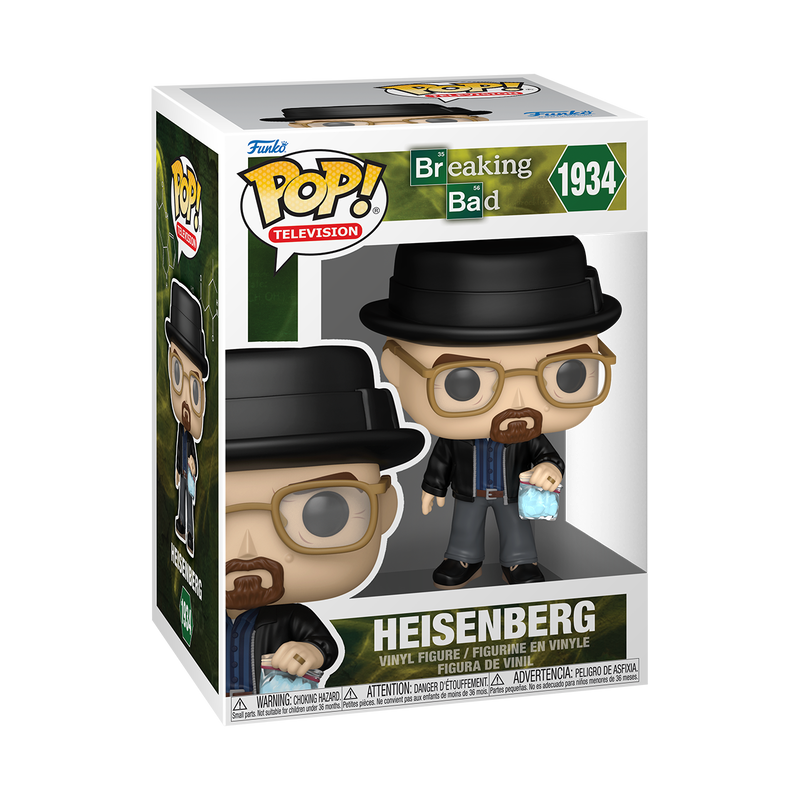 BREAKING BAD S2 - POP FUNKO VINYL FIGURE 1934 HEISENBERG 9CM