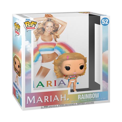 MARIAH CAREY - POP FUNKO ALBUMS VINYL FIGURE 52 RAINBOW 9CM