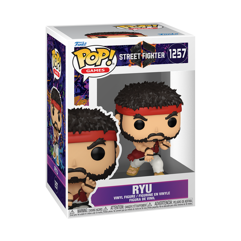 STREET FIGHTER 6 - POP FUNKO VINYL FIGURE 1257 RYU 9CM