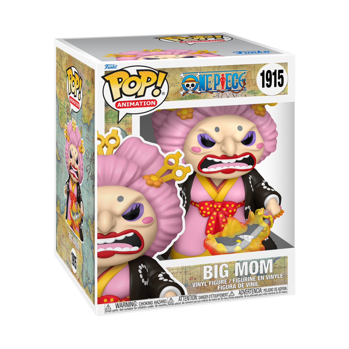 ONE PIECE - POP FUNKO SUPER VINYL FIGURE 1915 BIG MOM (KIMONO) REGULAR 15CM