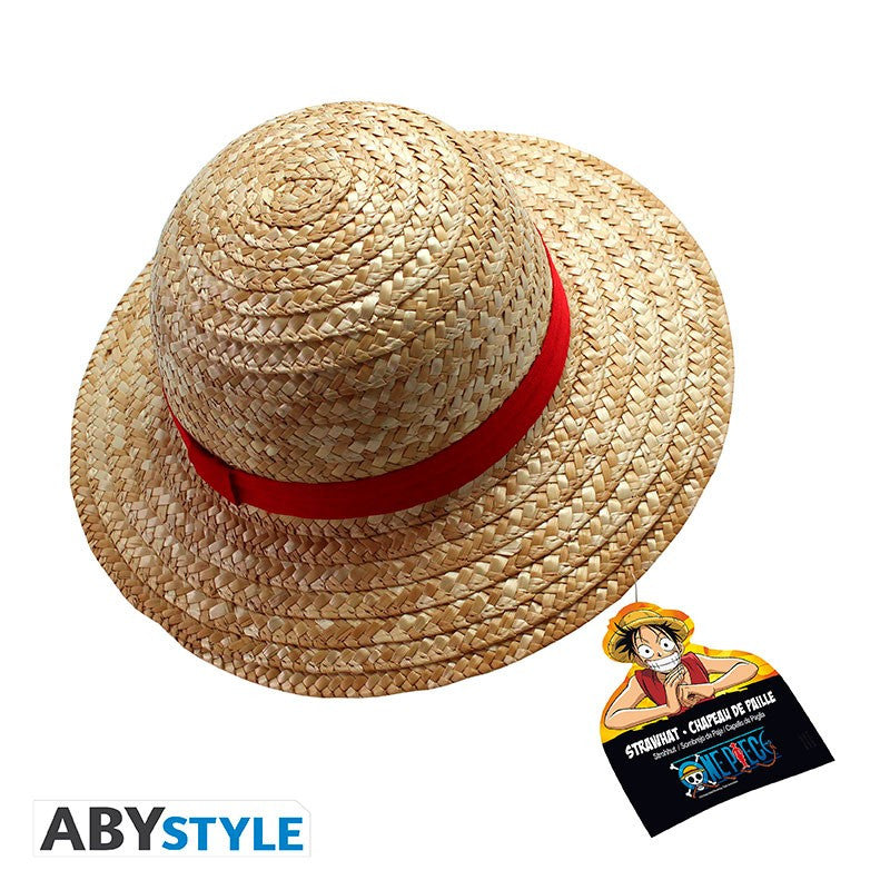 ABYROL066 - ONE PIECE - CAPPELLO REPLICA  - LUFFY - TAGLIA ADULTO