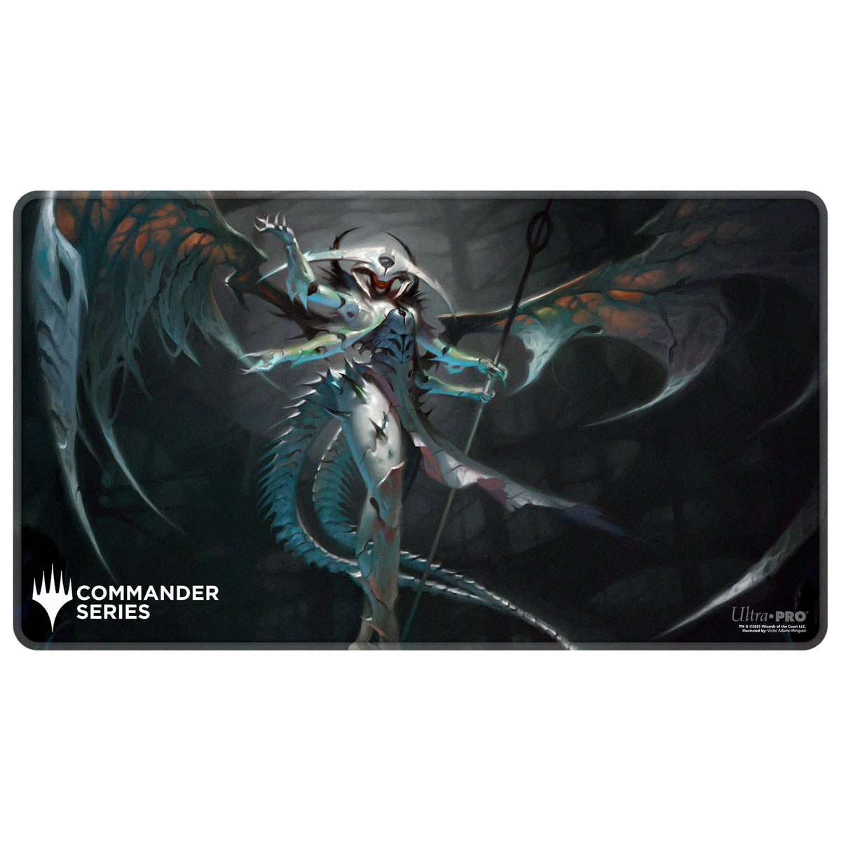 38483 - TAPPETINO - MAGIC: THE GATHERING - COMMANDER SERIES - STITCHED EDGE PLAYMAT - ATRAXA, PRAETORS' VOICE