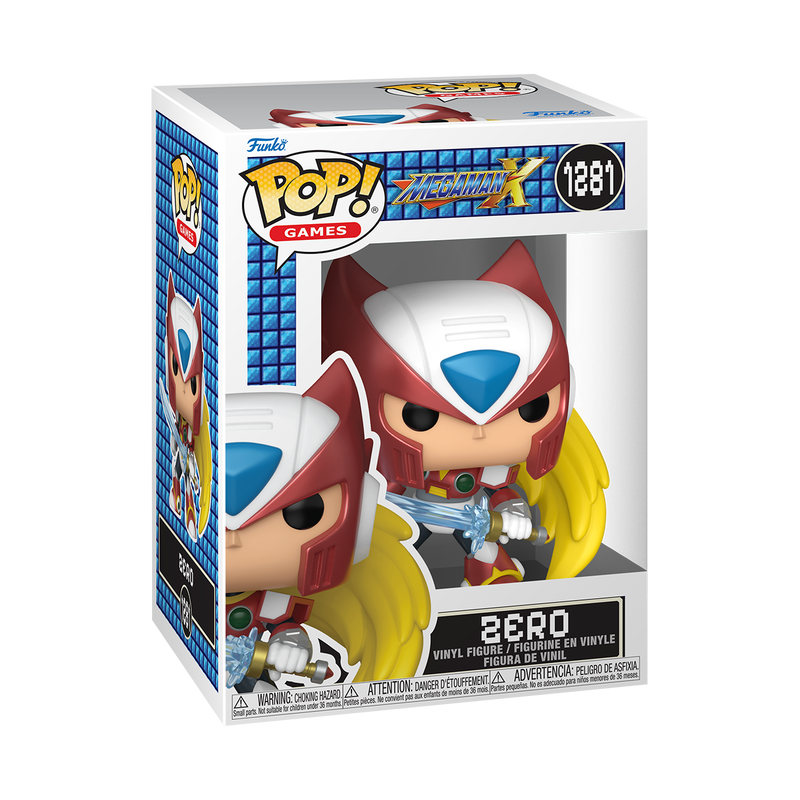 MEGA MAN X S3 - POP FUNKO VINYL FIGURE 1881 ZERO 9CM