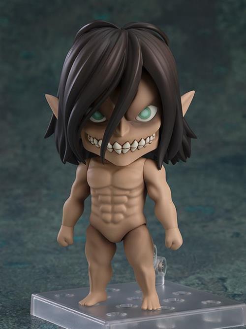 89655 - ATTACK ON TITAN - NENDOROID - EREN YEAGER VERSIONE TITAN - STATUA 10CM