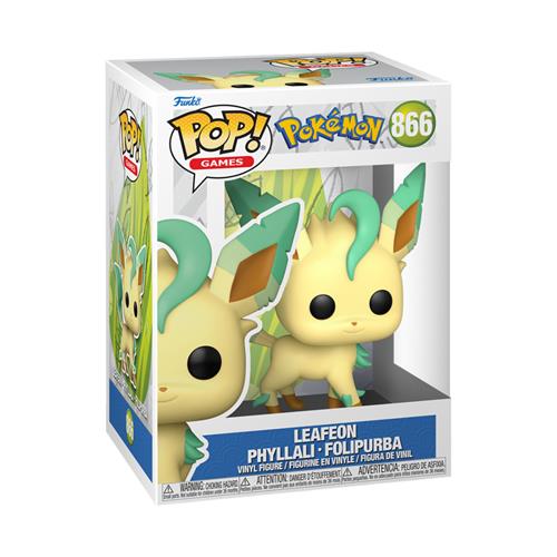 POKEMON - POP FUNKO VINYL FIGURE 866 LEAFEON (EMEA) 9CM