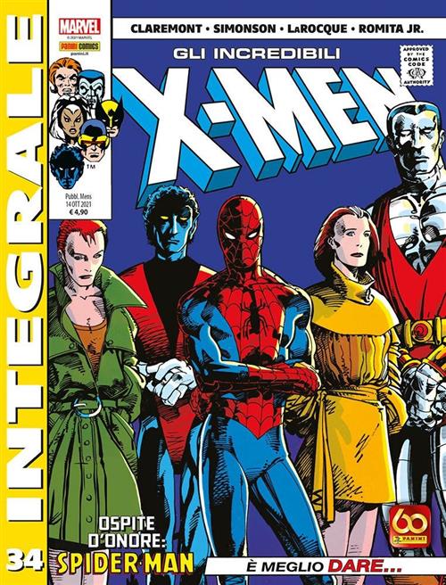 MARVEL INTEGRALE - X-MEN DI CHRIS CLAREMONT 34