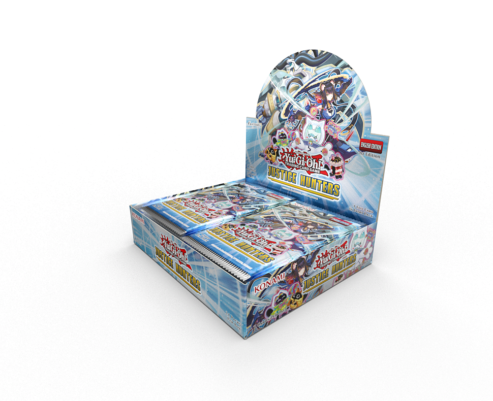 BOX YU-GI-OH! - JUSTICE HUNTERS (24 BUSTE) - ENG