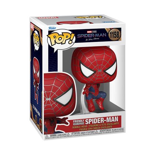 MARVEL: SPIDER-MAN NO WAY HOME - POP FUNKO VINYL FIGURE 1158 LEAPING SPIDER-MAN 2 9CM