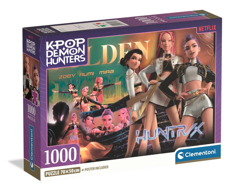 37126 - KPOP DEMON HUNTERS - PUZZLE 1000 PEZZI COMPACT 3