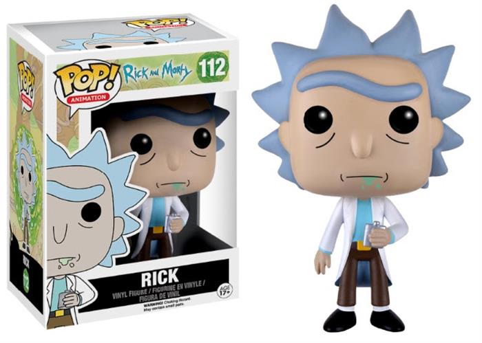 RICK AND MORTY - POP FUNKO VINYL FIGURE 112 RICK 9CM