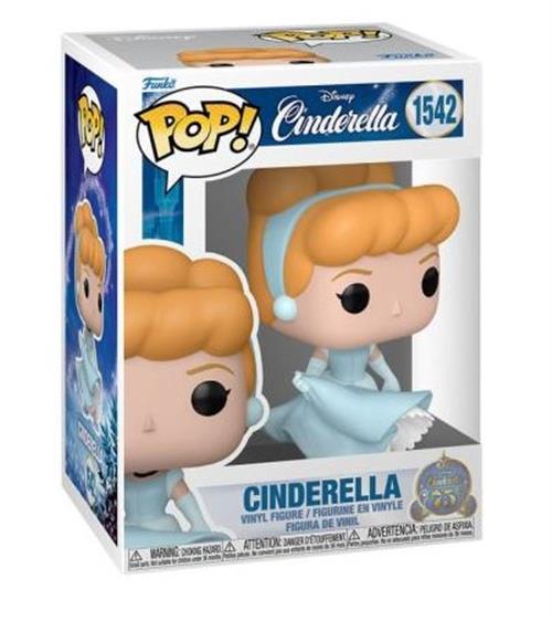 DISNEY: CINDERELLA 75TH ANNIVERSARY - POP FUNKO VINYL FIGURE 1542 CINDERELLA 9CM