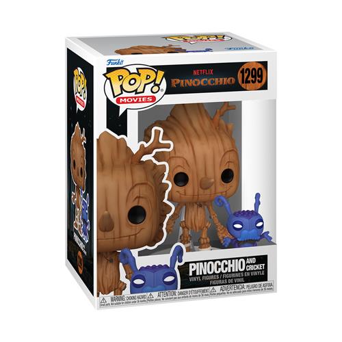 PINOCCHIO - POP & BUDDY FUNKO VINYL FIGURE 1299 PINOCCHIO & CRICKET 9CM