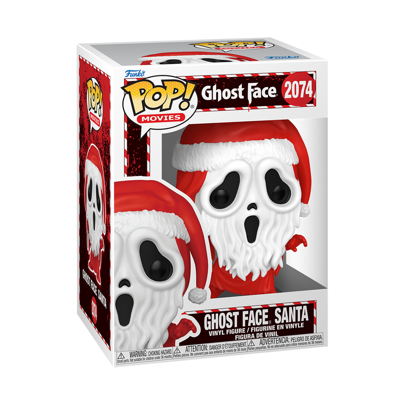 HOLIDAY HORROR 2026 - POP FUNKO VINYL FIGURE 2074 GHOST FACE SANTA 9CM