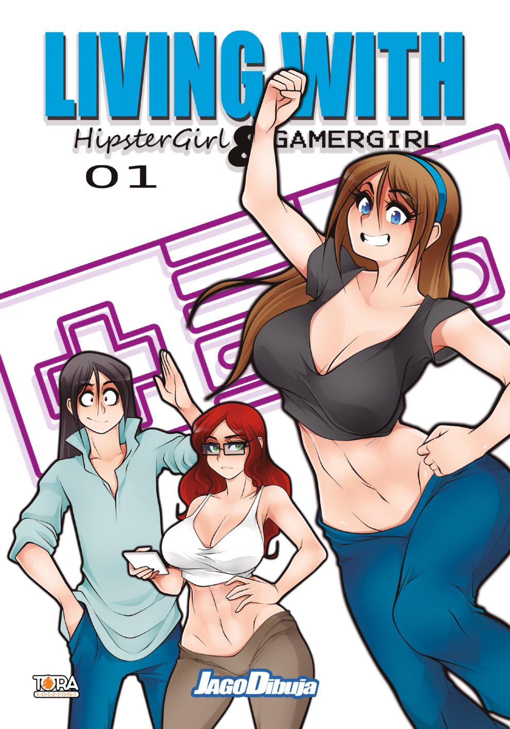 LIVING WITH HIPSTERGIRL & GAMERGIRL VOL.1 - REGULAR COVER A - LINGUA ITALIANA