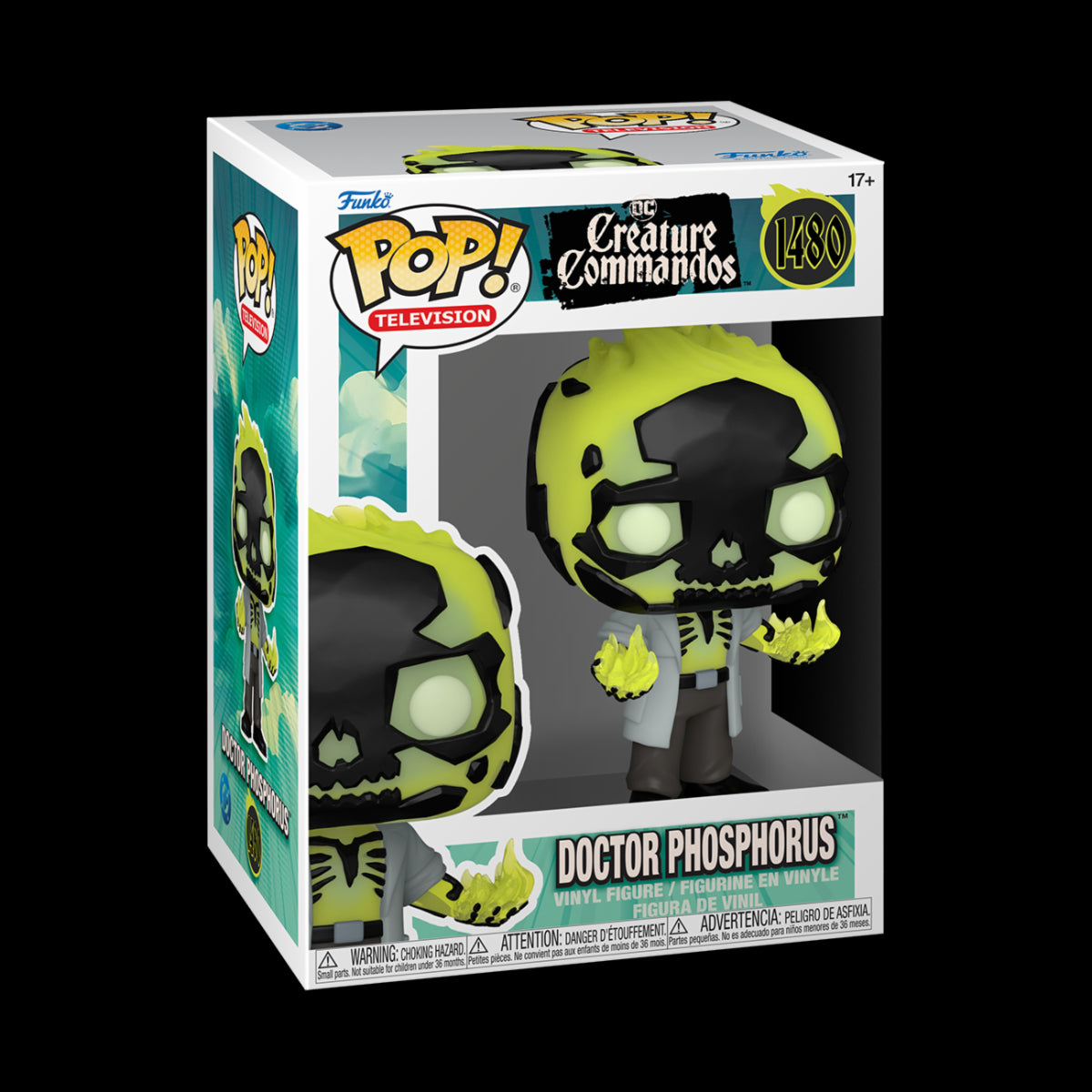 CREATURE COMMANDOS - POP FUNKO VINYL FIGURE 1480 DR. PHOSPHORUS 9CM
