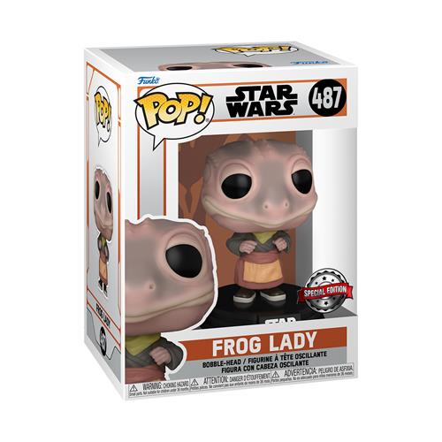 STAR WARS - THE MANDALORIAN - POP FUNKO VINYL FIGURE 487 FROG LADY 9CM