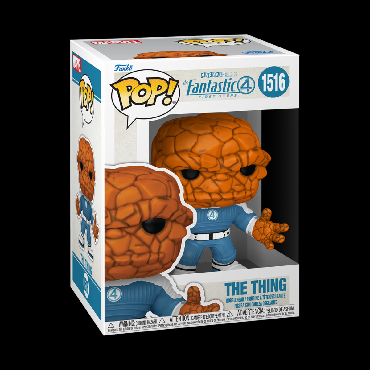 MARVEL: THE FANTASTIC FOUR: FIRST STEPS - POP FUNKO VINYL FIGURE - THE THING 9CM