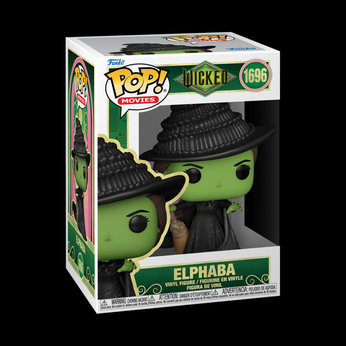 WICKED - POP FUNKO VINYL FIGURE 1696 ELPHABA 9CM