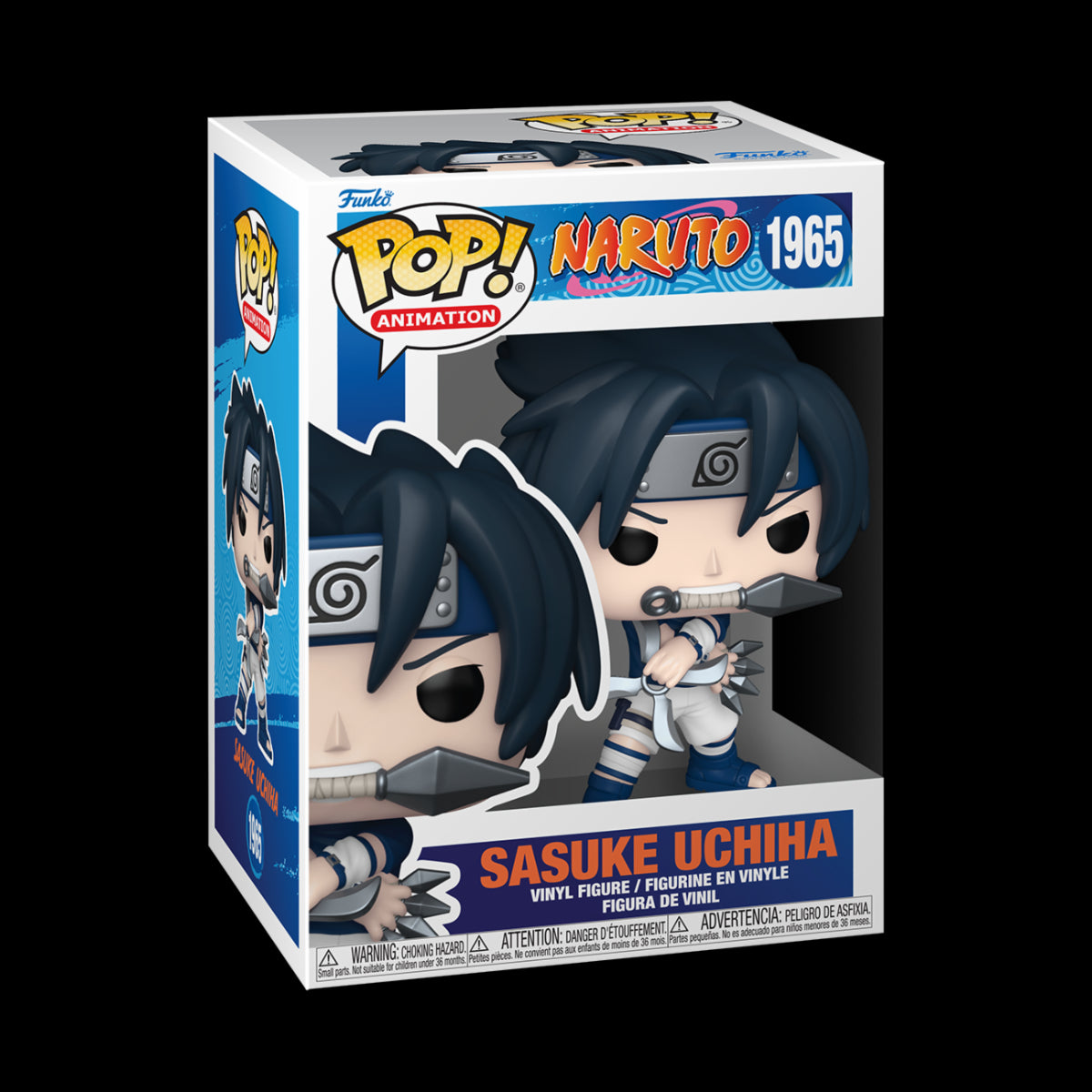 NARUTO: SHIPPUDEN - POP FUNKO VINYL FIGURE 1965 SASUKE 9CM