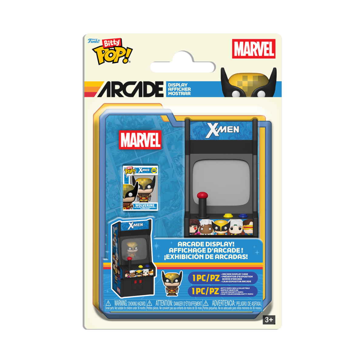 MARVEL - POP FUNKO BITTY ARCADE VINYL FIGURE - X-MEN