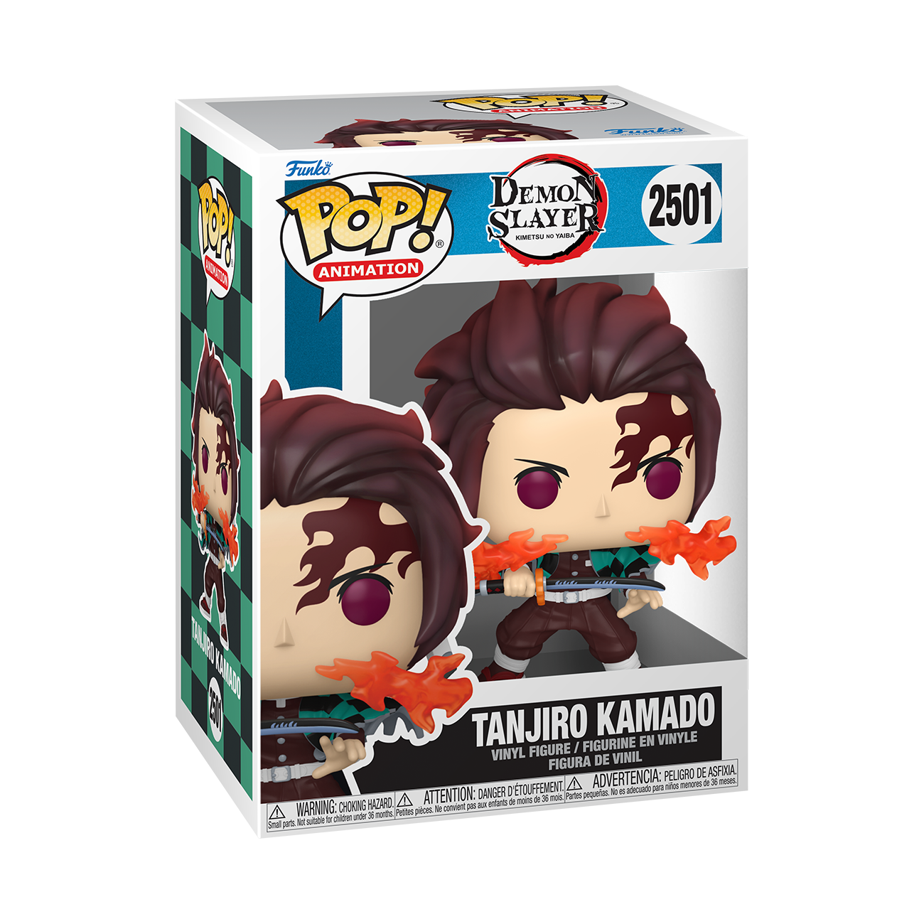 DEMON SLAYER MOVIE 1 - POP FUNKO VINYL FIGURE 2501 TANJIRO KAMADO 9CM