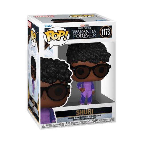 MARVEL: BLACK PANTHER WAKANDA FOREVER - POP FUNKO VINYL FIGURE 1173 SHURI 9CM