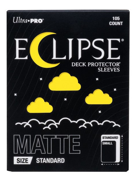 16687 - 105 ECLIPSE DECK PROTECTOR SLEEVES - STANDARD - MATTE - LEMON YELLOW