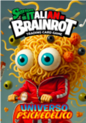 SKIFIDOL ITALIAN BRAINROT TCG UNIVERSO PSICHEDELICO ALBUM RACCOGLITORE